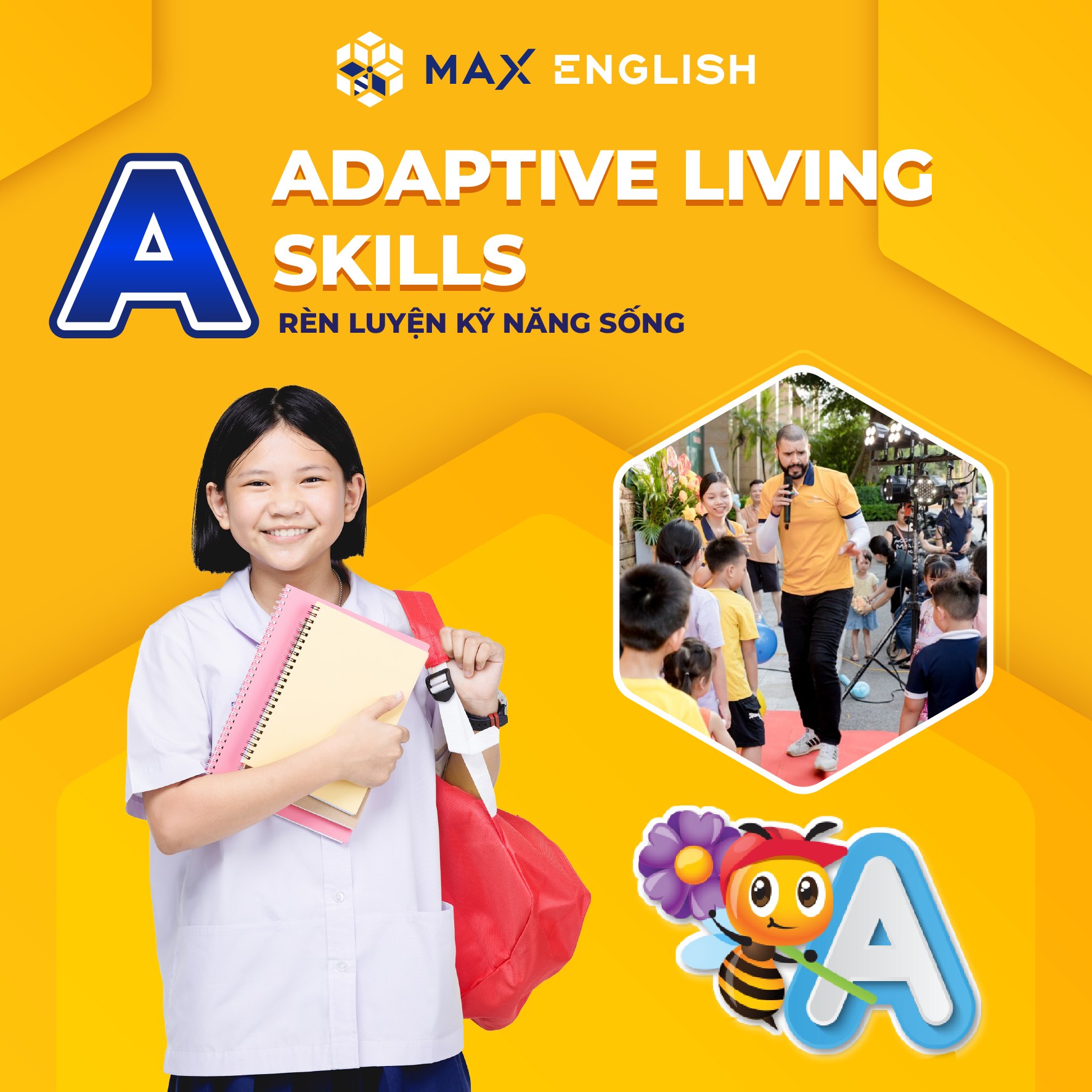 Sự khác biệt đến từ chương trình học Tiếng Anh tại Max English