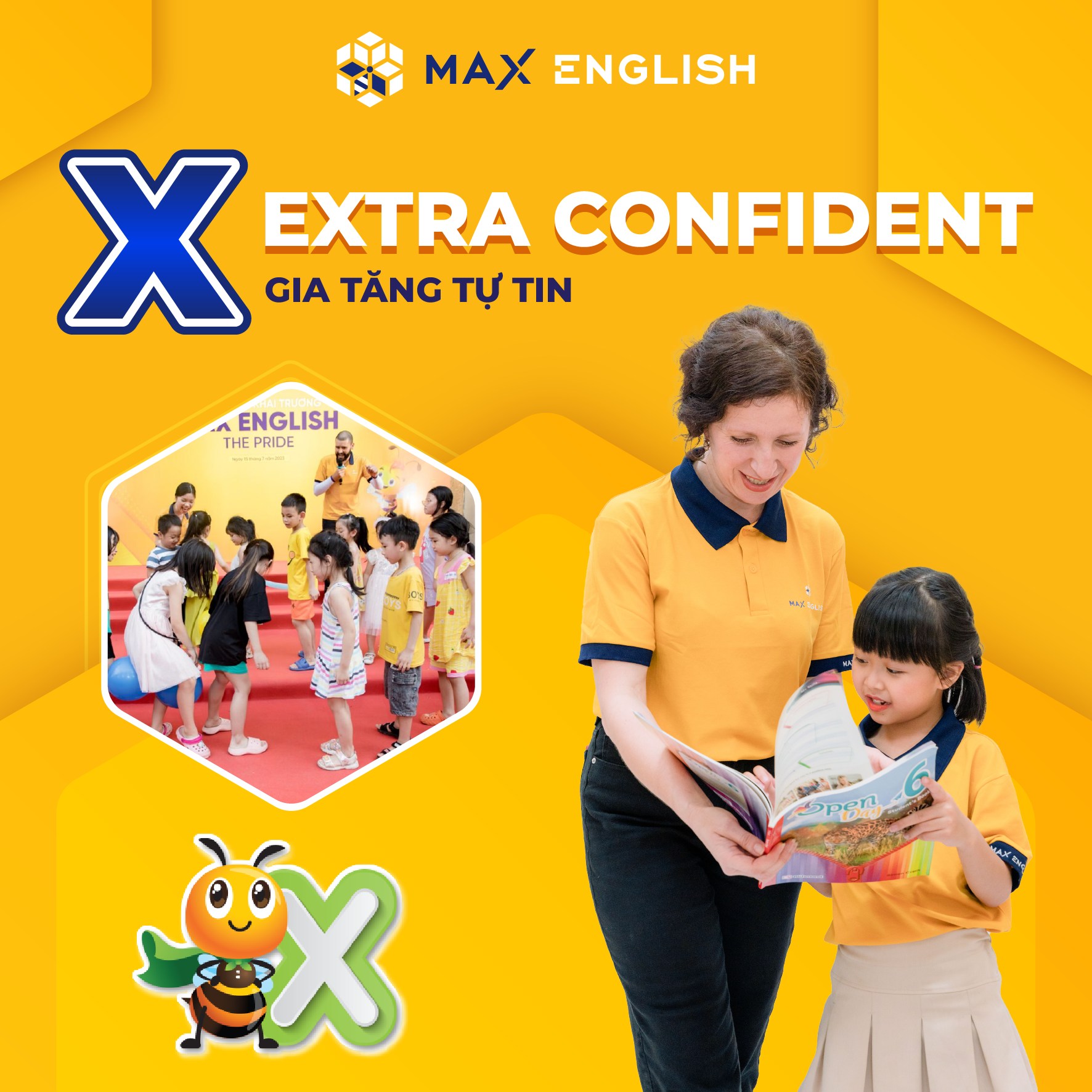 Sự khác biệt đến từ chương trình học Tiếng Anh tại Max English