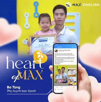 Hành Trình Trưởng Thành Cùng MAX English của Sarah - Cô bạn nhỏ đến từ MAX English Đà Nẵng