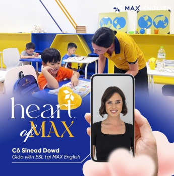 Heart of MAX: Cô Sinead Dowd - Giáo dục là hành trình giúp học sinh vượt qua giới hạn của mình
