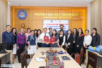 TRƯỜNG ĐẠI HỌC THƯƠNG MẠI CHÍNH THỨC HỢP TÁC VỚI MAX ENGLISH | MỞ RỘNG CƠ HỘI HỌC TẬP VÀ NGHỀ NGHIỆP CHO SINH VIÊN