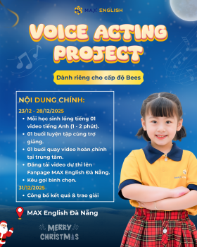 VOICE ACTING PROJECT - KHI HỌC VIÊN BEES TỰ TIN NÓI TIẾNG ANH QUA LỒNG TIẾNG VIDEO