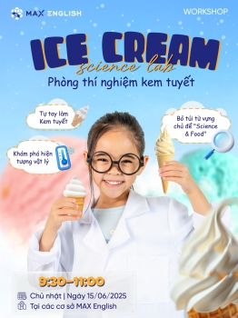 ICE CREAM SCIENCE LAB | PHÒNG THÍ NGHIỆM KEM TUYẾT CHO BÉ