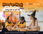 WORKSHOP CUỐI TUẦN: MONSTER MASK FACTORY | XƯỞNG MẶT NẠ QUÁI VẬT
